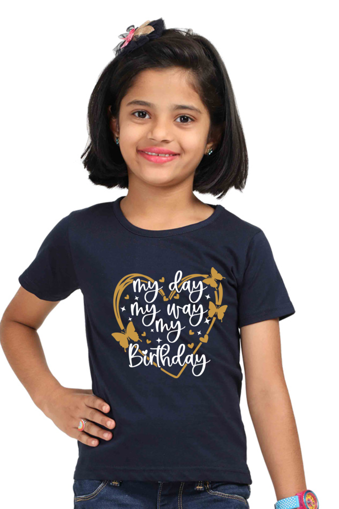 Kids Girls Birthday T-Shirt