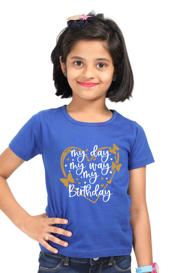 Kids Girls Birthday T-Shirt