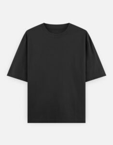 WOSCO Oversized Tee — Black