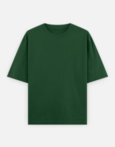 WOSCO Oversized Tee — Forest Green