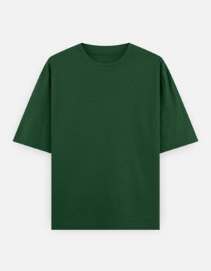 oversized_forest_green_front.jpg WOSCO Oversized Tee — Forest Green