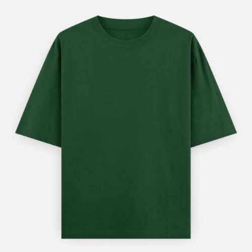 oversized_forest_green_front.jpg WOSCO Oversized Tee — Forest Green