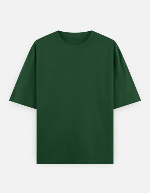 oversized_forest_green_front.jpg WOSCO Oversized Tee — Forest Green