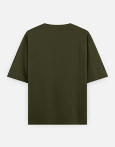 WOSCO Oversized Tee — Olive - Image 2