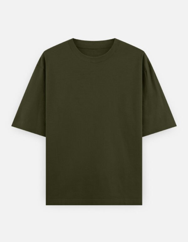 oversized_olive_front.jpg WOSCO Oversized Tee — Olive