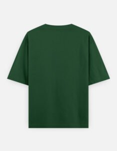 WOSCO Oversized Tee — Forest Green - Image 2