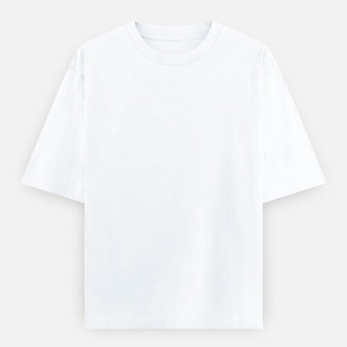 WOSCO Oversized Tee — Natural White