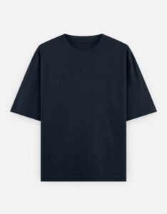 WOSCO Oversized Tee — Deep Navy